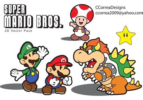 Super Mario Vector Pack - Download Free Vector Art, Stock Graphics & Images