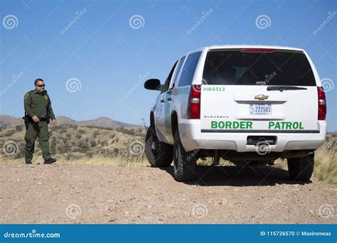 Arizona - Tucson - a Border Patrol Control the Fence Near Nogales ...