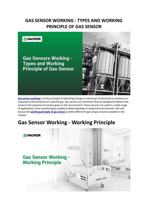 PPT - Gas Sensor Working - Types And Working Principle Of Gas Sensor ...