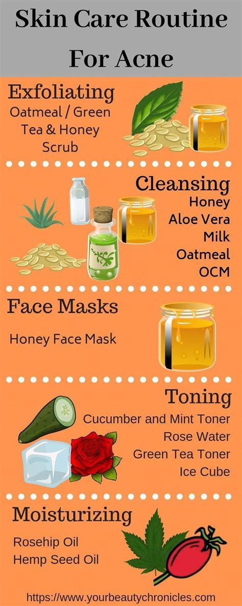 Get rid of your acne with this all natural skin care routine for acne ...