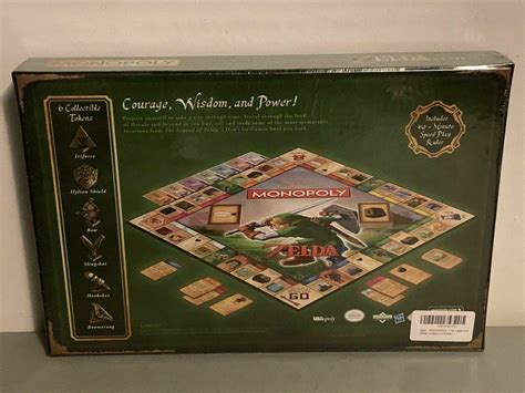 The Legend Of Zelda Monopoly Collector's Edition NEW SEALED Exclusive ...