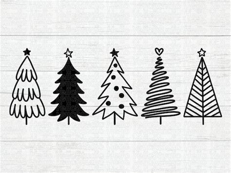 Christmas Tree Svg Bundle Christmas Svg Christmas Tree Svg - Etsy