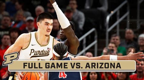 Arizona at Purdue - Full Game