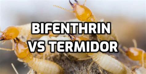 Bifenthrin Vs Termidor For Termites - Comparison TABLE