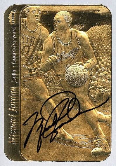 Michael Jordan Gold Cards - Michael Jordan Cards