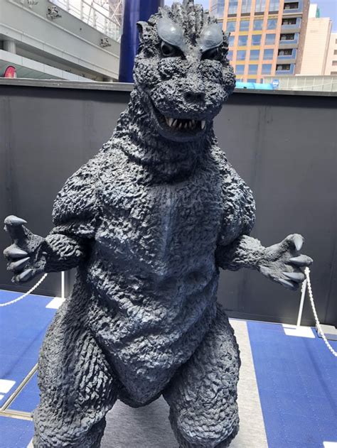 One of the last remaining original late 50’s suit on displays at the Japan exhibition. : r/GODZILLA