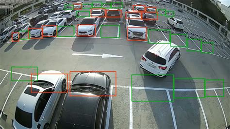 CCTV Camera Based Parking Guidance for Rooftop Parking Lot - YouTube