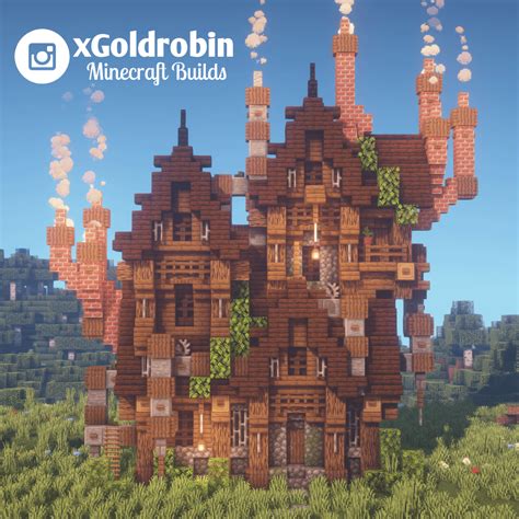 I built a steampunk house! : Minecraft