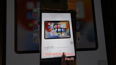 ipad iOS 15 update with new features - YouTube