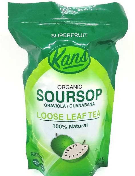 Kans Soursop Leaf Tea (100% Natural) - Walmart.com