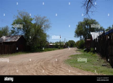 Madrid NM, Ghost town turned Artist destination Stock Photo - Alamy