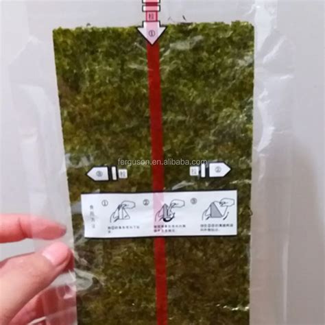 Nori Onigiri Plastic Film Wrappers For Sushi Or Onigiri Shops Or Chains ...