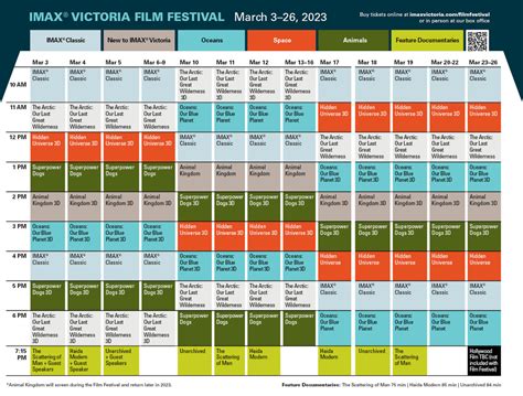 Film Festival - IMAX Victoria