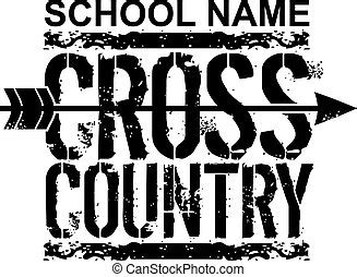 Vector Clip Art of cross country logo with arrows csp14928811 - Search Clipart, Illustration ...