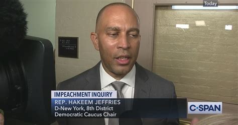 Representative Hakeem Jeffries on Impeachment | C-SPAN.org