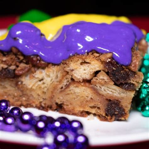 Best King Cake Bread Pudding - Southern Fellow