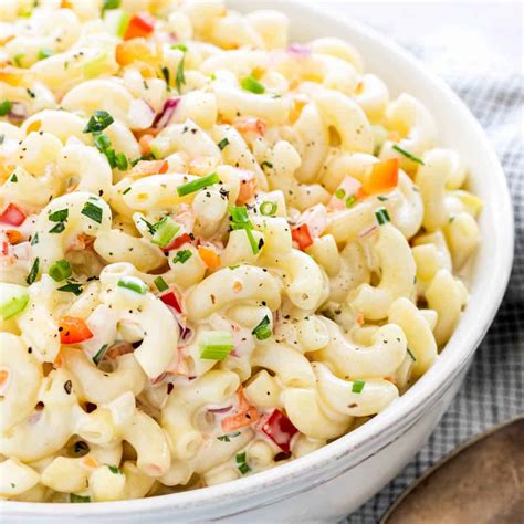 Elbow Macaroni Pasta Salad - Diary