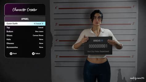 GTA VI Online Character Creator Concept By mnm345 - GTAVice.net