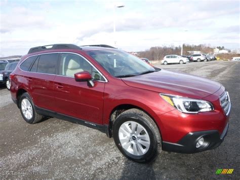 2017 Venetian Red Pearl Subaru Outback 2.5i Premium #118094879 Photo #6 | GTCarLot.com - Car ...