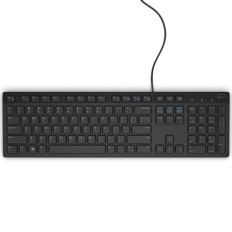 Dell KB216 Wired Multimedia Keyboard - Black [580-AHHG] - Bunnings Australia