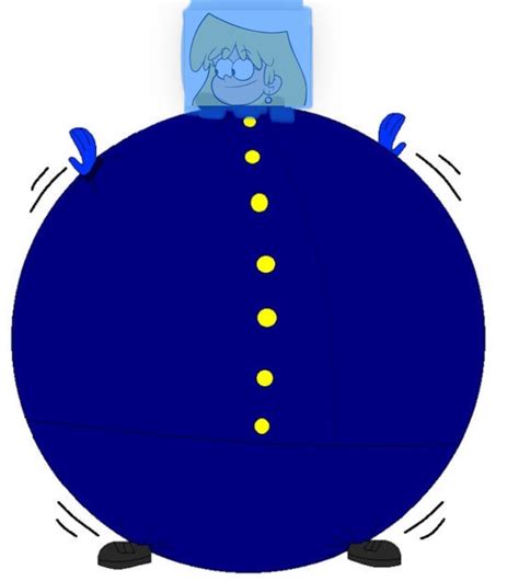 Lori Loud Inflated Like A Blueberry by inflationrules on DeviantArt