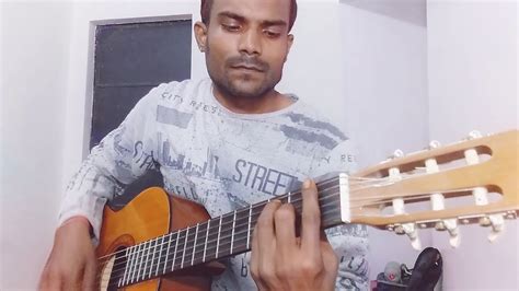 hey shona | guitar cover & chords | pushkar singh | shaan | tara rum pum | - YouTube