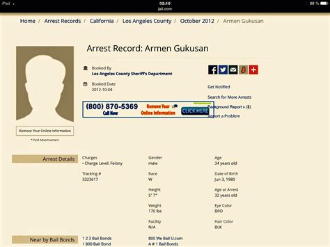 Arrest-Record-Armen-Gukusan-Armin-Gukusan-California-County-Los-Angeles ...