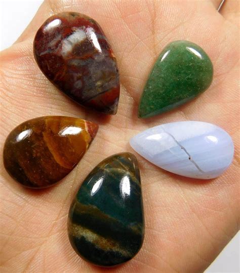 90 Cts. 100% NATURAL PEAR SHAPE WHOLESALE LOT OF MIX STONE LOOSE ...