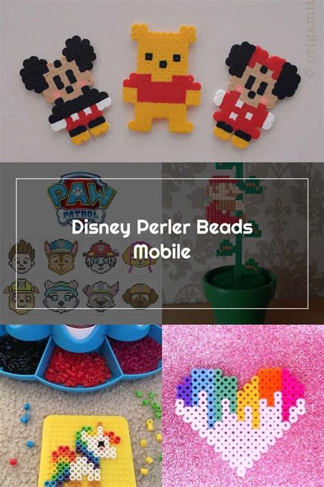 Hama Beads Disney Perler Beads Mobile | Hama beads disney, Hama beads ...