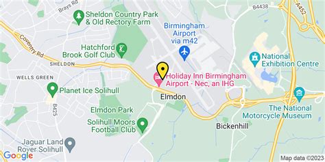 Birmingham England Airport Map