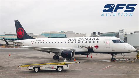 Air Canada Express - E175 - Business Class - Toronto (YYZ) to New York ...