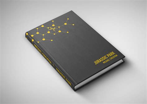 Jurassic Park book cover on Behance