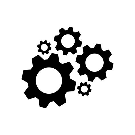 Gear setting icon graphic design template Vector Image 9102027 Vector Art at Vecteezy