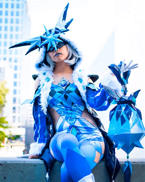 [self] My Cryo Cicin Mage from Genshin! : cosplay