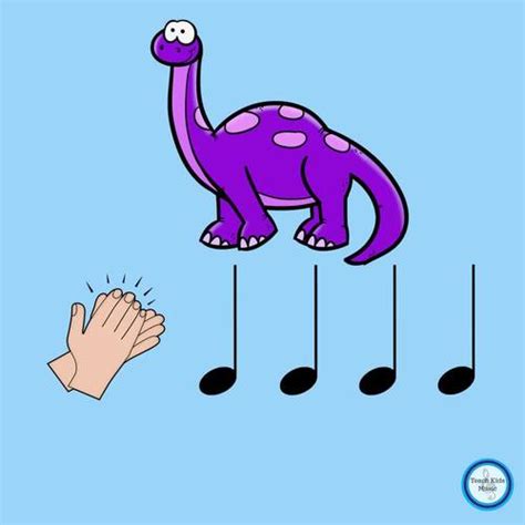 Dinosaur Music Lesson, Elementary Music, Grades K -3 by TEACH KIDS MUSIC