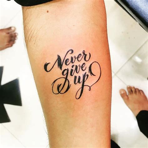 101 Amazing Never Give Up Tattoo Ideas YOu Will Love! | Up tattoos ...