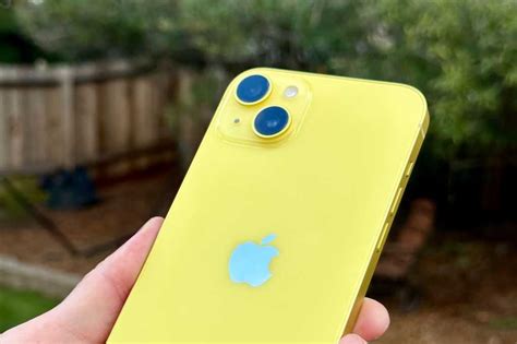 iPhone 14 Plus (2023, yellow) review | Macworld