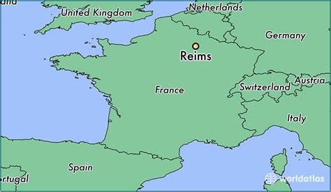 Map Of Reims France | secretmuseum