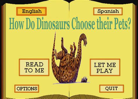 Living Books- How Do Dinosaurs Choose their Pets by jacobyel on DeviantArt