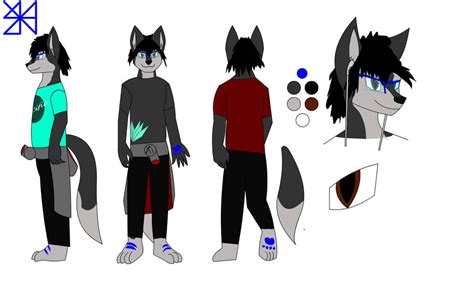 My fursona whit 3 outfits by Orantek on DeviantArt