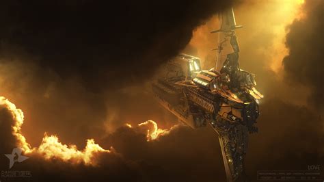 ArtStation - Capitol ship - project in development