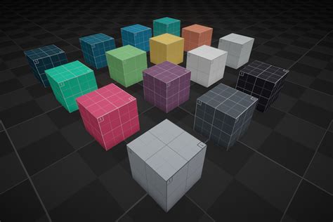 Grid Prototype Materials | 2D Textures & Materials | Unity Asset Store