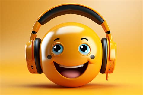 Smiling Face Emojis on Yellow Images Creative Store - 124663