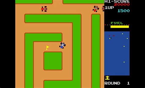 Play Rally X • Arcade GamePhD