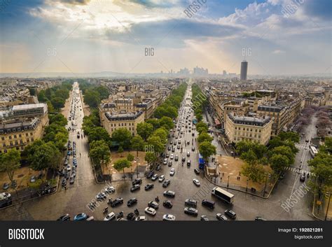 Paris City Skyline La Image & Photo (Free Trial) | Bigstock