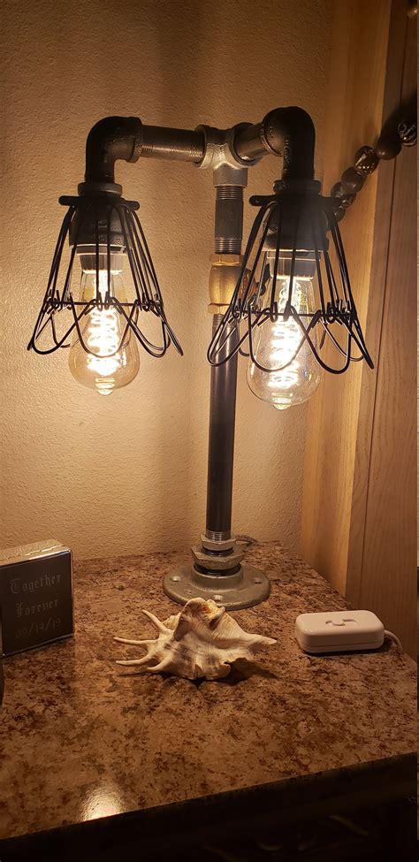 Edison Style Table Lamp - Etsy