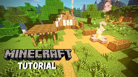 Minecraft: How to Build a Campsite - Tutorial - YouTube