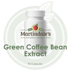 Green Coffee Bean Extract 400 mg Capsules - Fat Metabolism