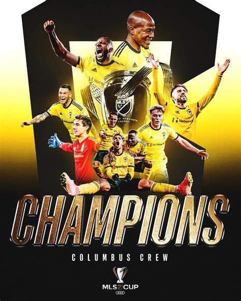 Your Columbus Crew are the 2023 MLS Cup Champions 🖤💛 : r/TheMassive