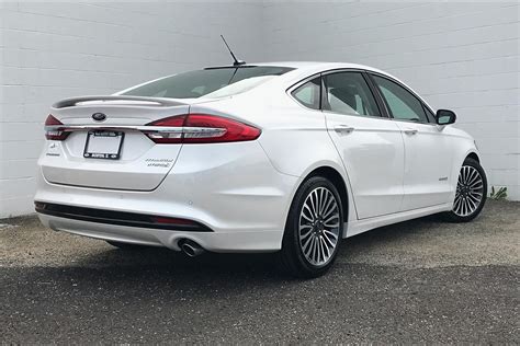 Pre-Owned 2018 Ford Fusion Hybrid Titanium FWD 4dr Car in Morton ...